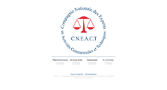 Desktop Screenshot of cneact.fr