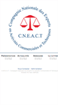 Mobile Screenshot of cneact.fr